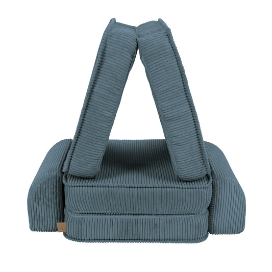 Small Modular Sofa for Kids - Aesthetic Turquoise