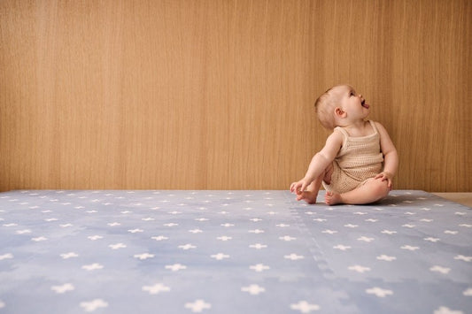 Foam Puzzle Playmat - Cross Azure