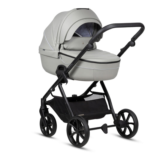 Noordi Fjordi V2 Leather 2027 2-in-1 Stroller - Sleet