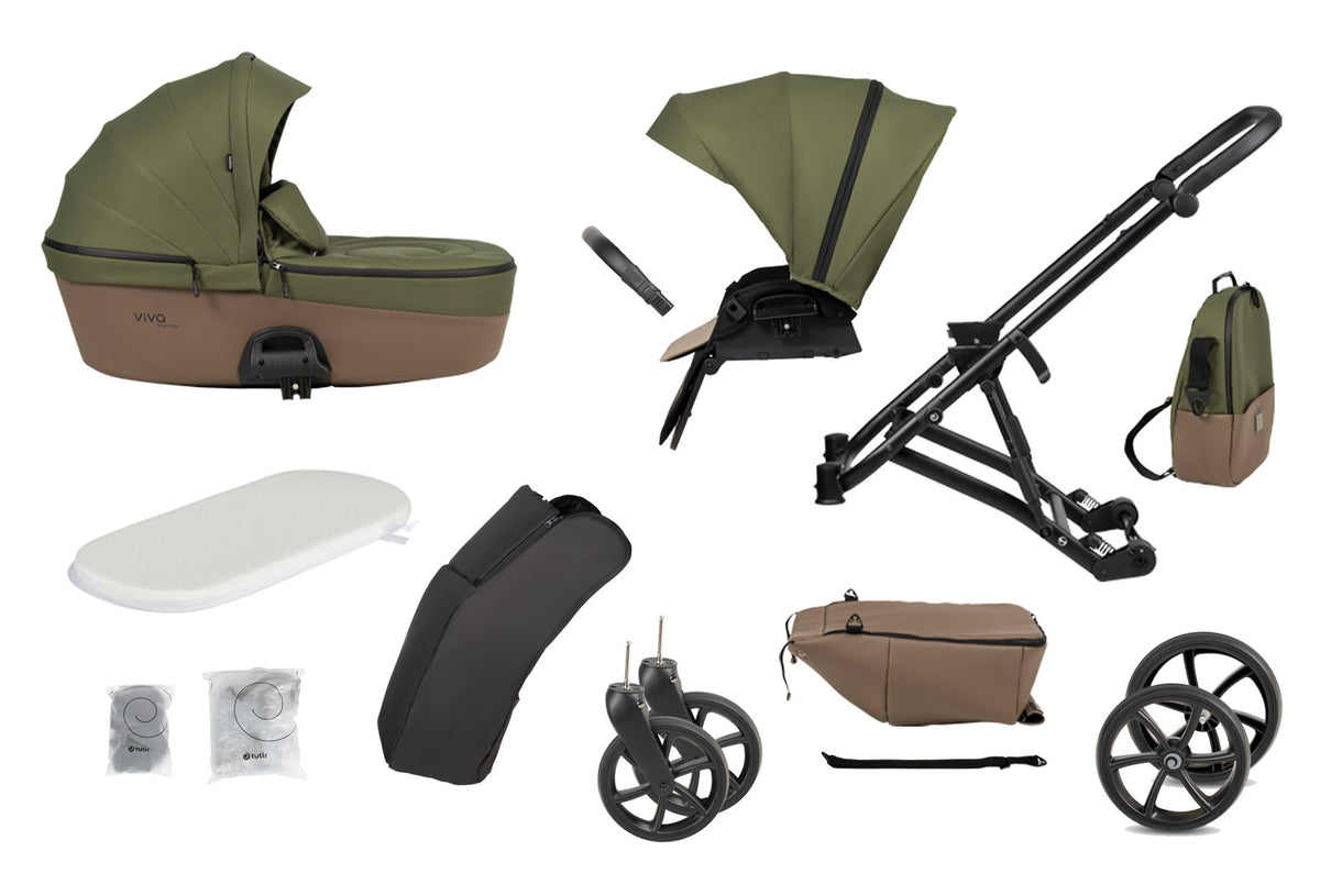 Tutis Viva 6+ Essential 2-in-1 Stroller - Pine