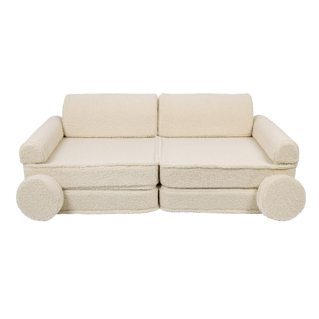 Large Modular Sofa for Kids - Premium Bearly, Cream