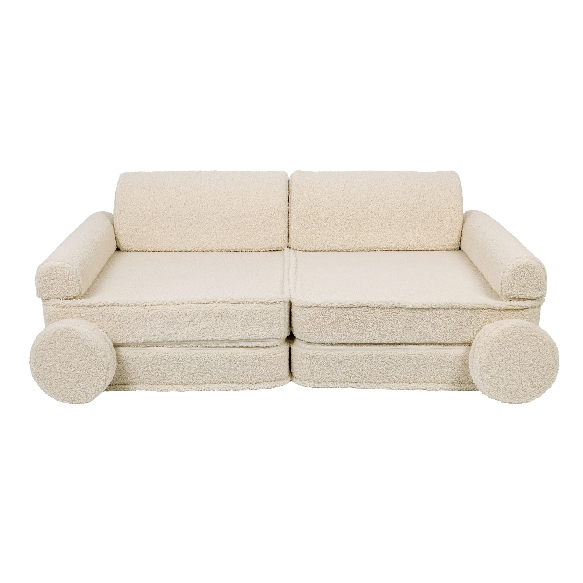 Large Modular Sofa for Kids - Premium Bearly, Cream