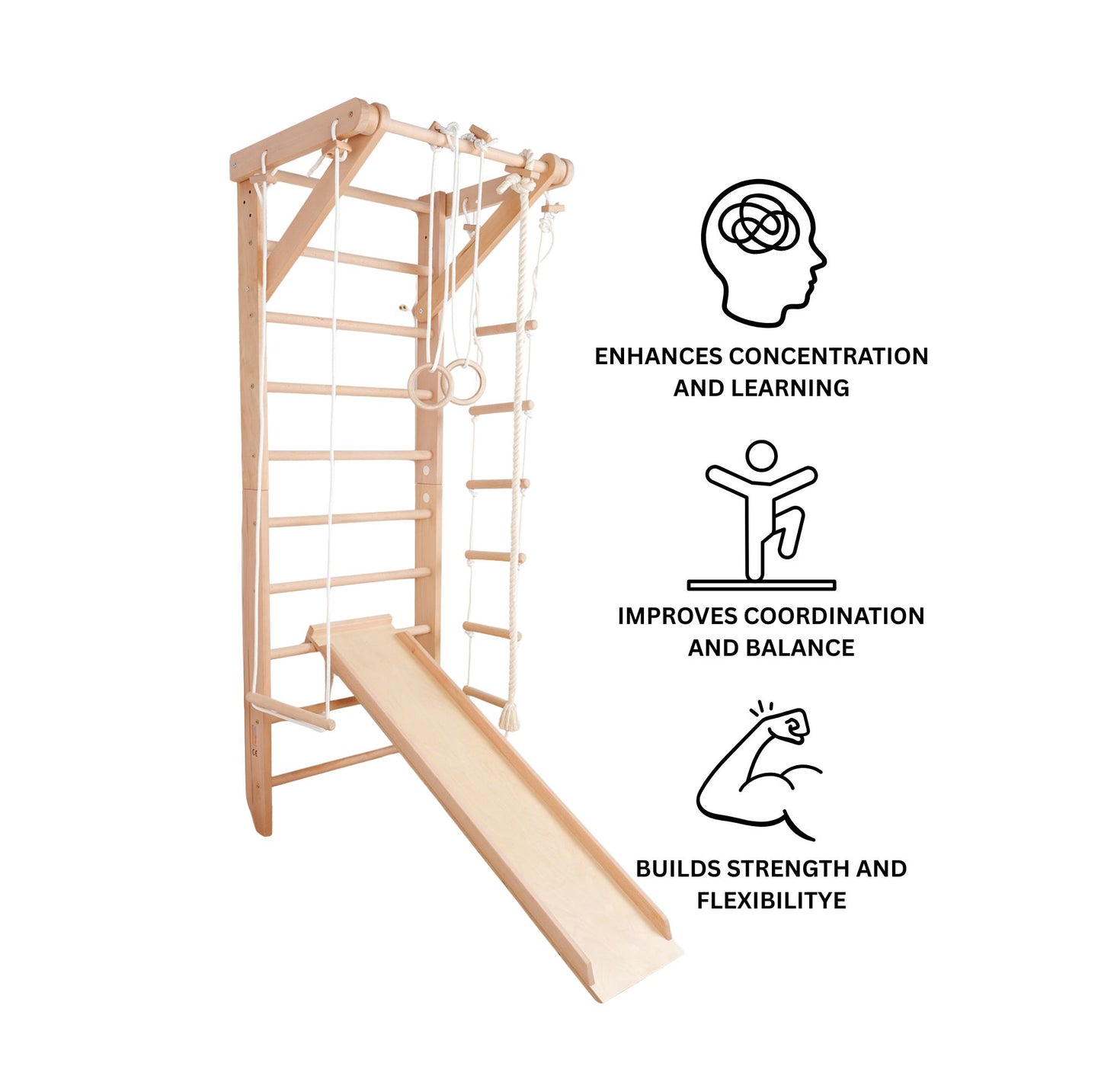 SPORT Drveni zidovi s priborom