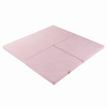 Square Light Pink Velvet