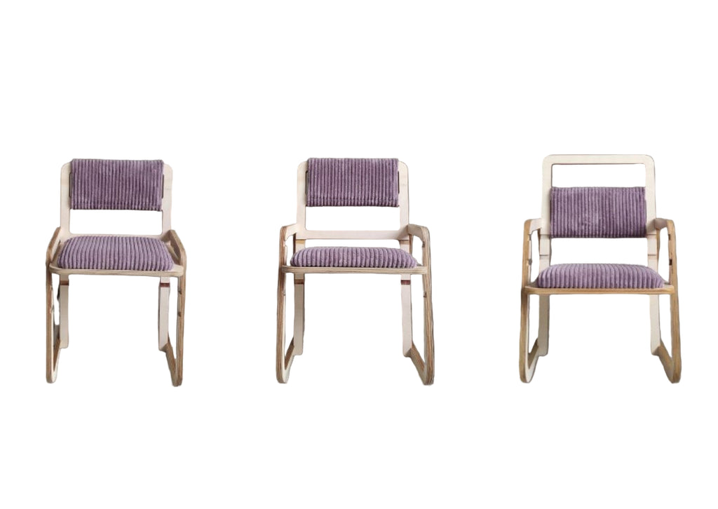 Adjustable Children Chair Julle - Cannon Pink