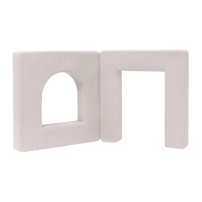 Aesthetic Soft Play Set for Toddlers, 4 Elements - Ecru