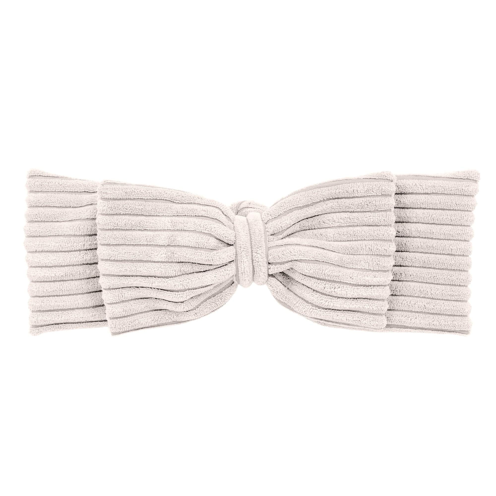 Baby Nest With Braided Bumper - Ecru