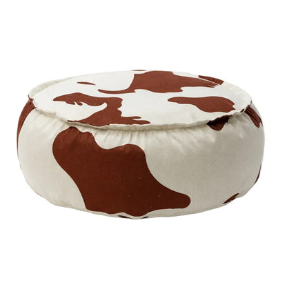 Bean Bag for Kids - Round, Cow