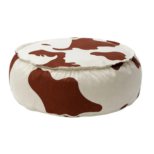 Bean Bag for Kids - Round, Cow