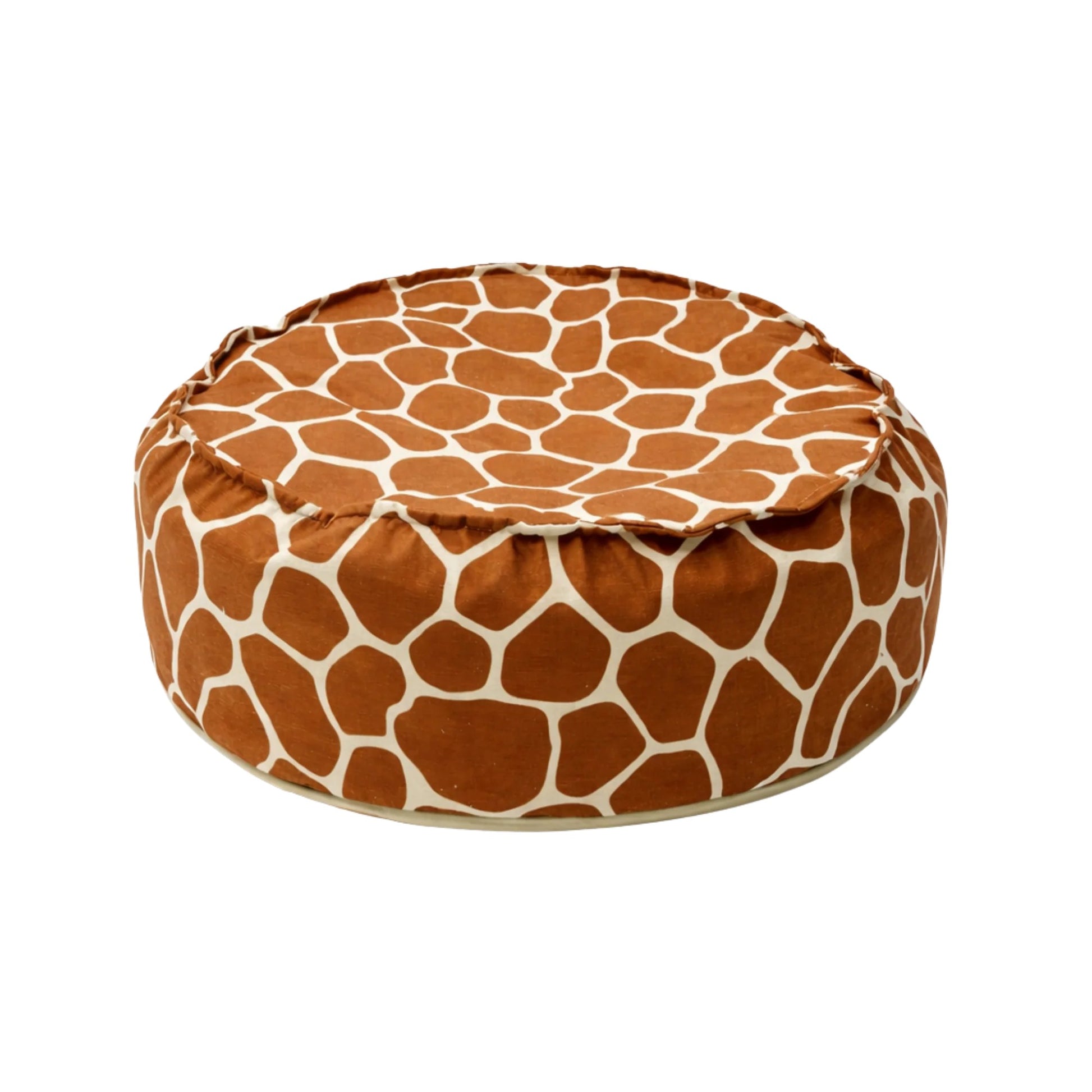 Bean Bag for Kids - Round, Giraffe
