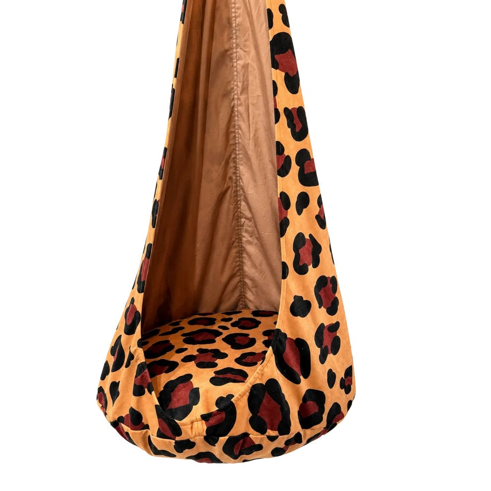 Cocoon Swing for Kids - Leopard XXL