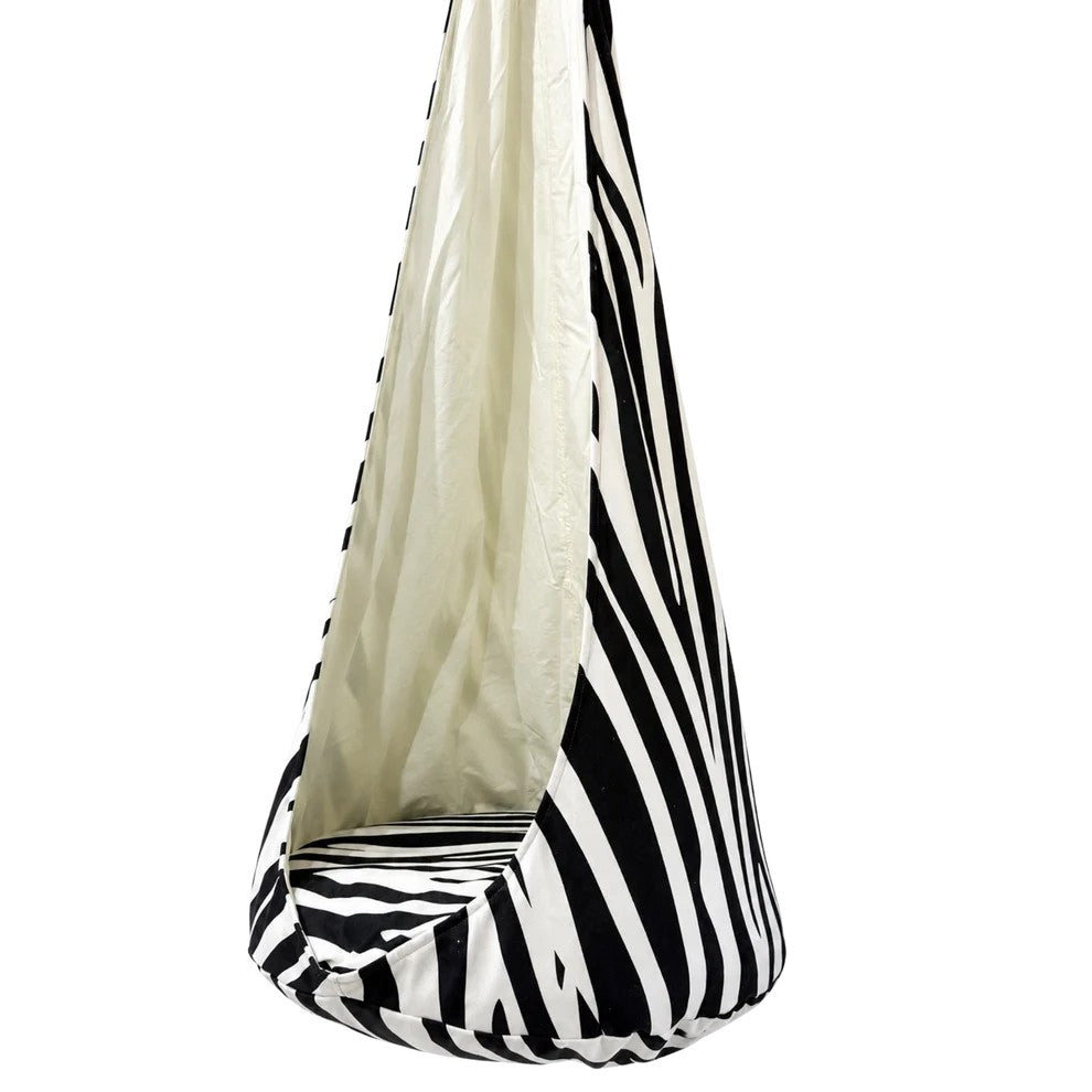 Cocoon Swing for Kids - Zebra