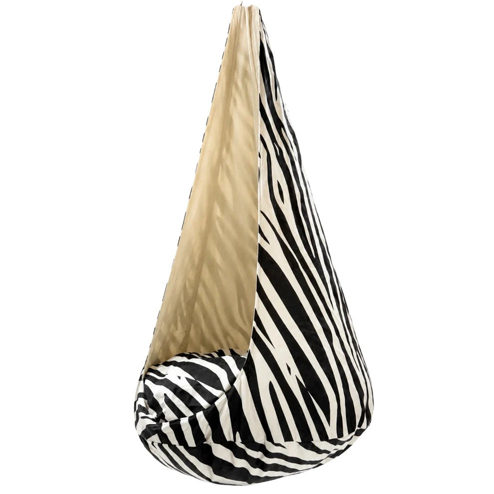 Cocoon Swing for Kids - Zebra XXL
