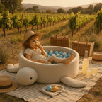 Foam Baby Ball Pit without balls - Turtle Boucle