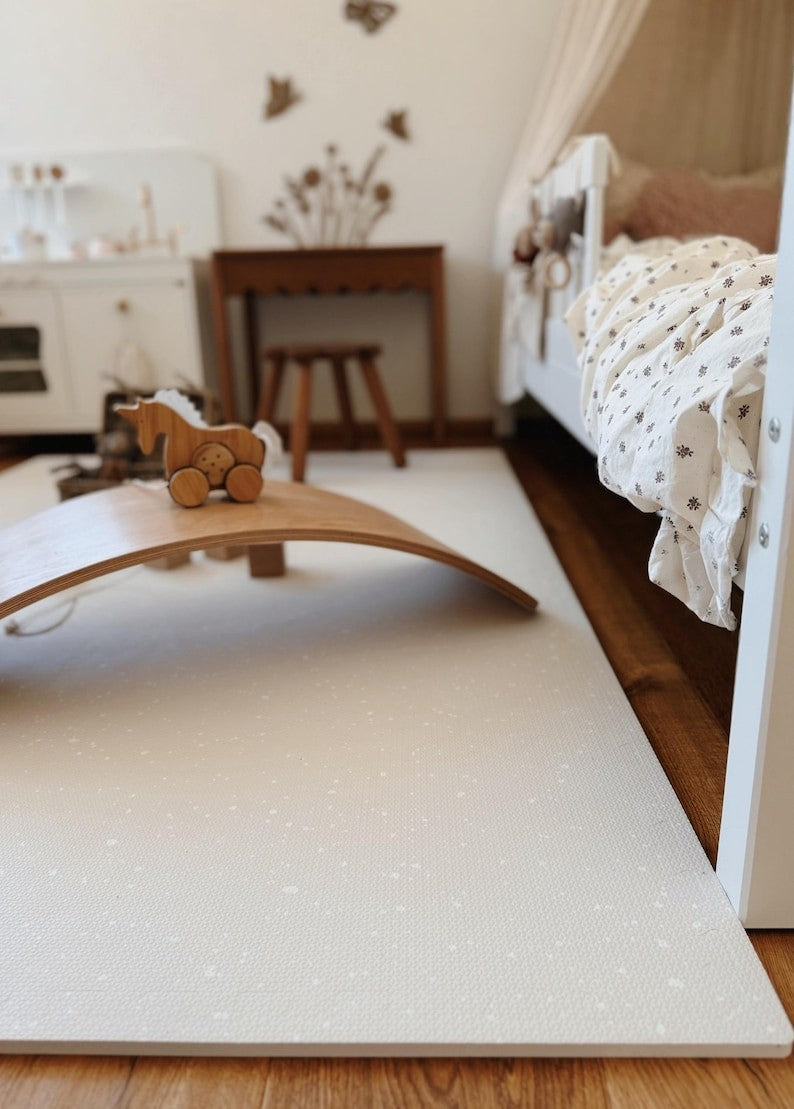 Foam Puzzle Playmat - Spots Cashmere