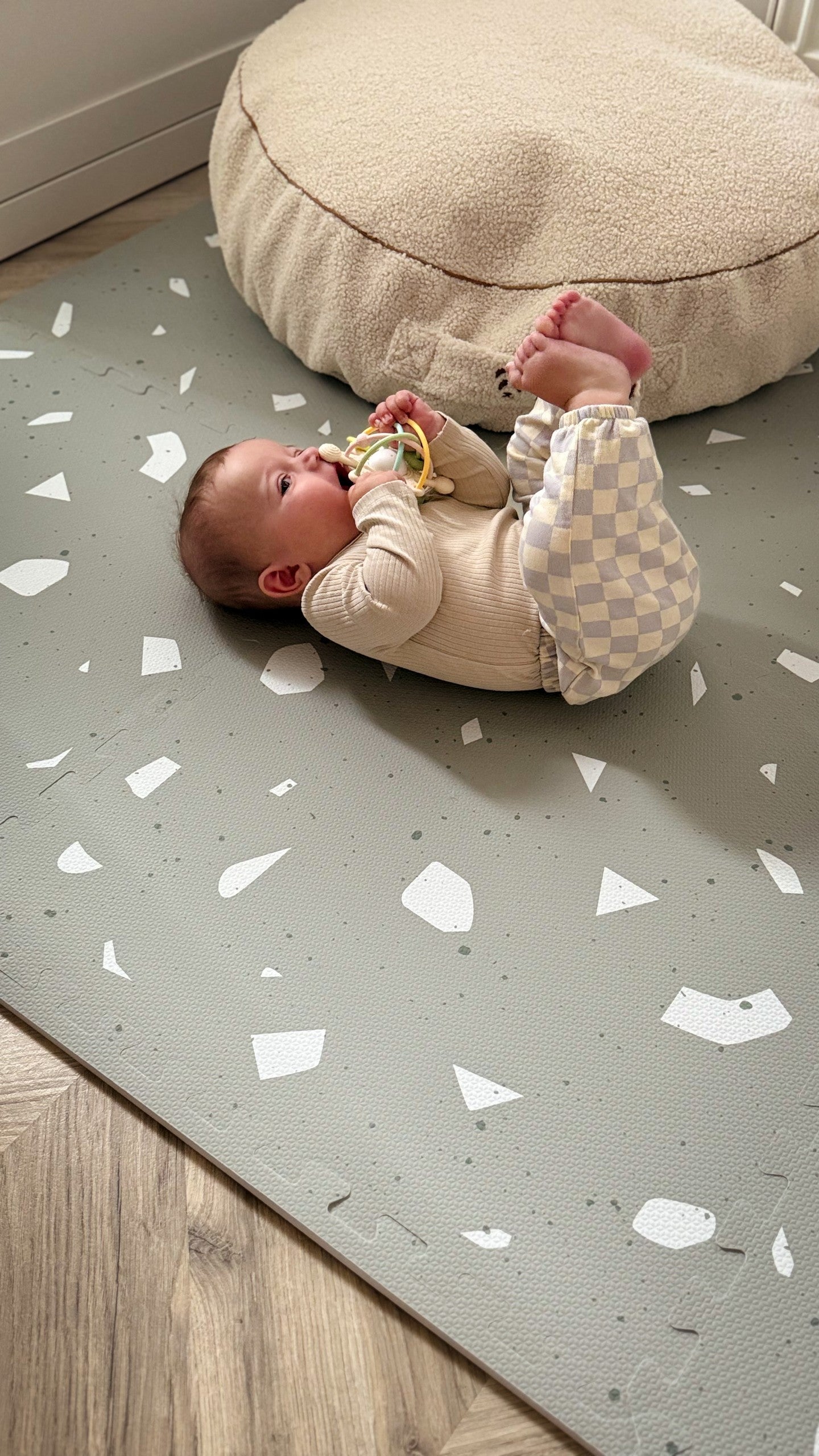 Foam Puzzle Playmat - Terrazzo Sage