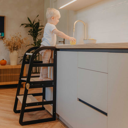 Transformable Kitchen Tower, Convertible 2-in-1