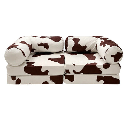 HoneyHug Soft Modular Sofa for Children – Cow