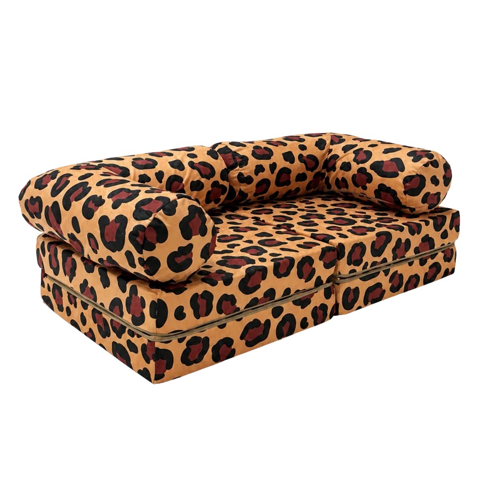 HoneyHug Soft Modular Sofa for Children – Leopard