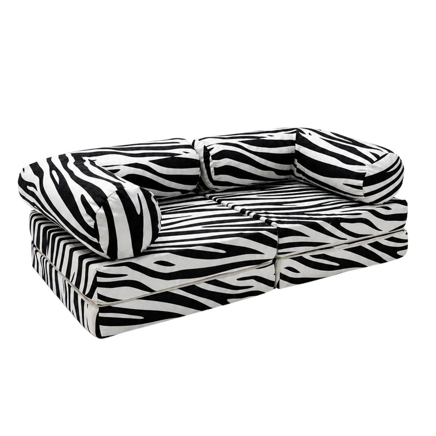 HoneyHug Soft Modular Sofa for Children – Zebra