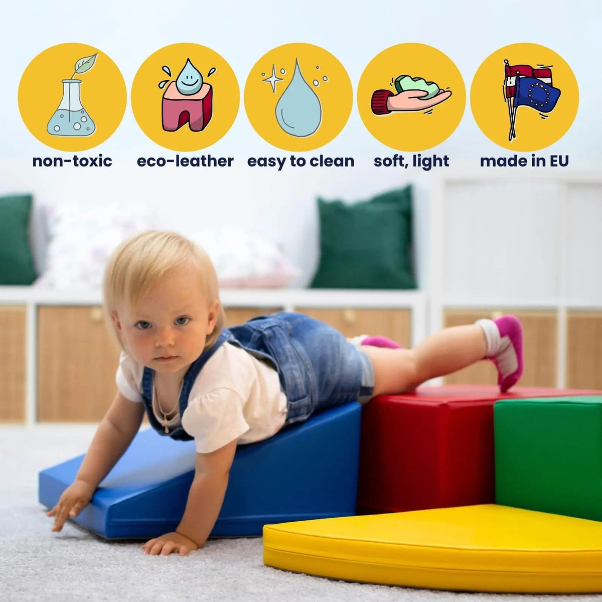 Soft Play Ball Pit - Light Pastel