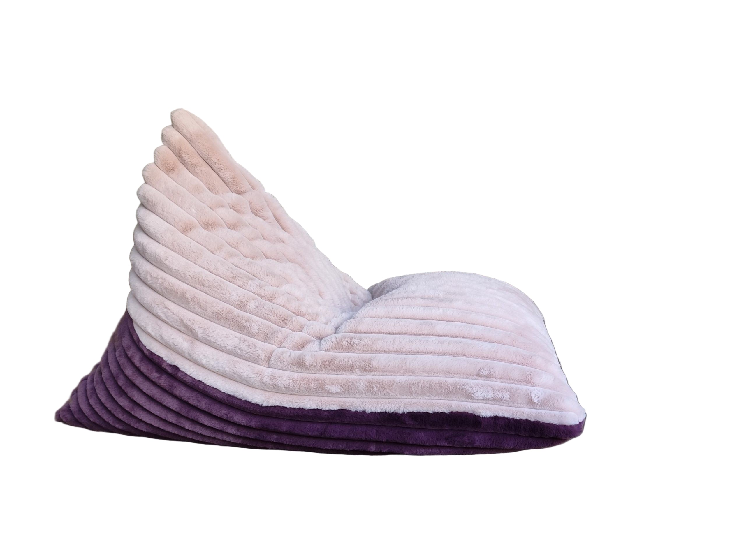 Kids Bean Bag Chair - Berry & Rose Mousse Duo