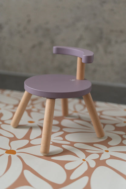 Kids Mealtime Floor Mat, Non-Slip & Waterproof - Daisy Earth