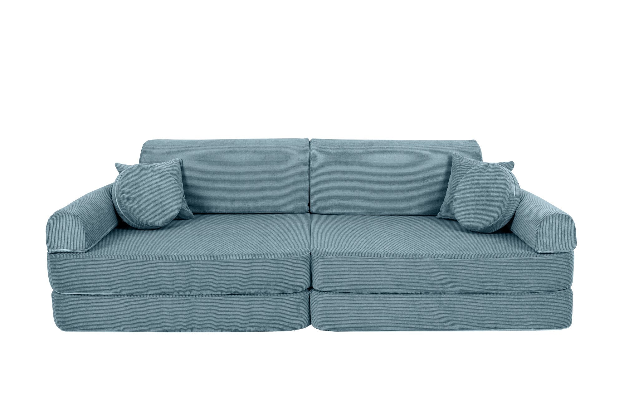 Large Modular Sofa for Kids - Slimcord Corduroy Turquise