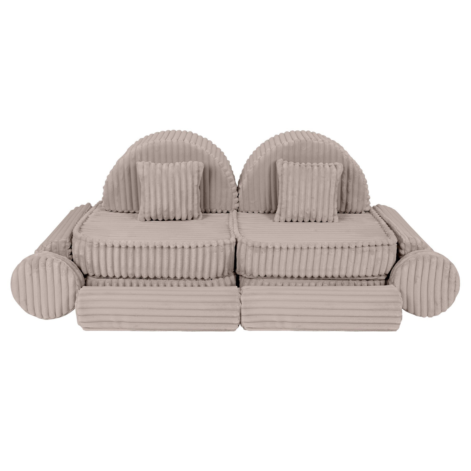 Medium Modular Sofa for Kids - Churros Beige Plus