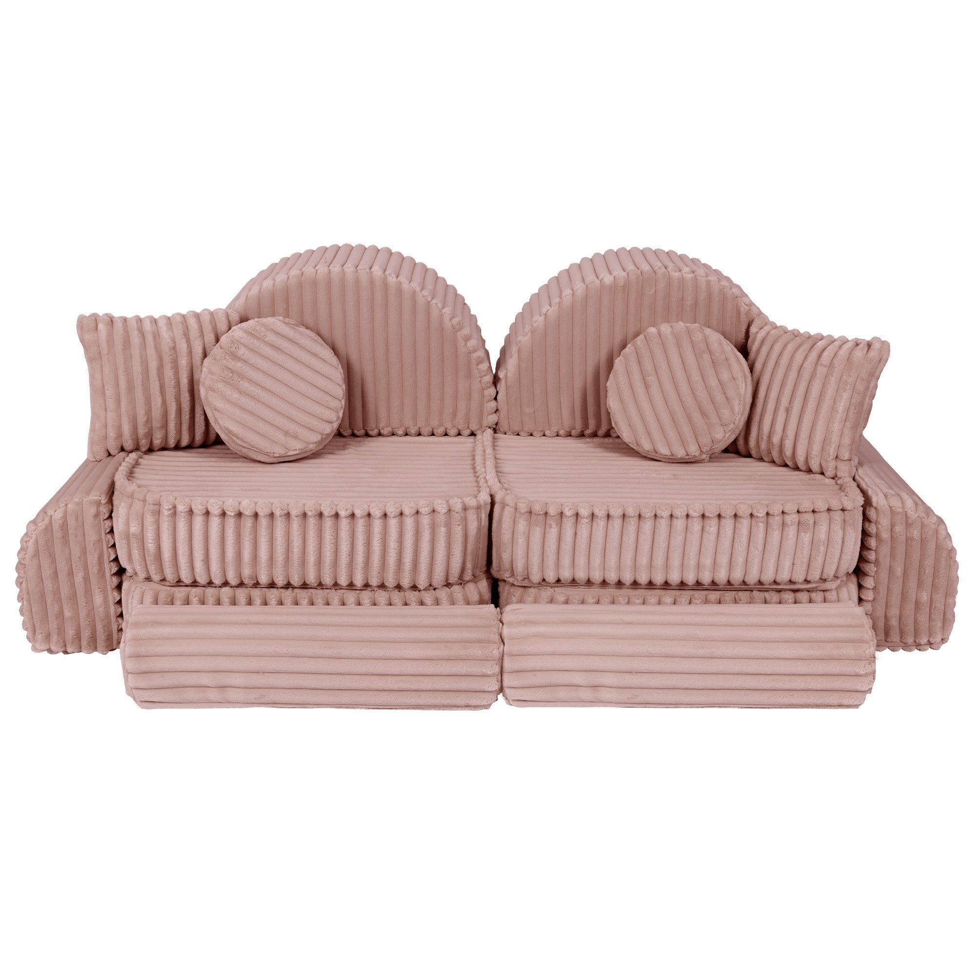 Medium Modular Sofa for Kids - Churros Pink Plus