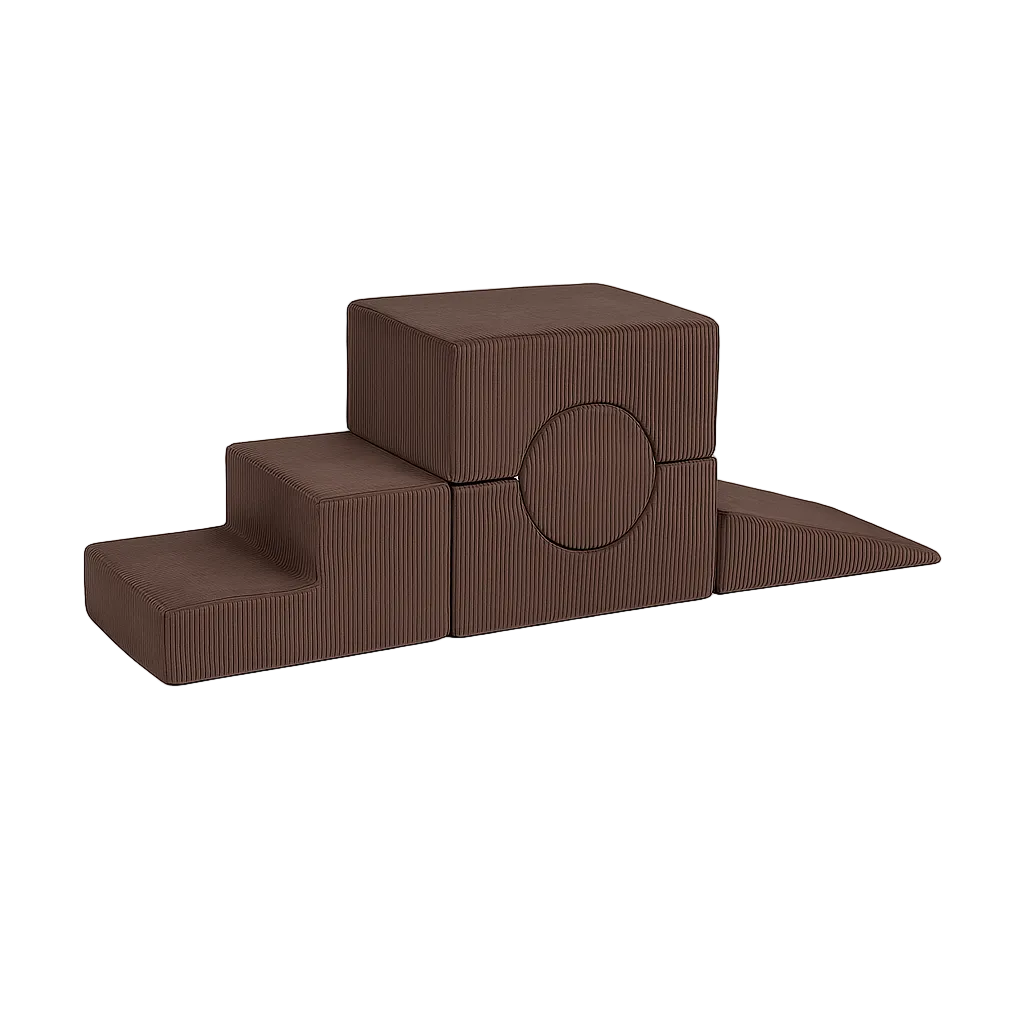 Aesthetic Shape Set 5-Elements - Brown