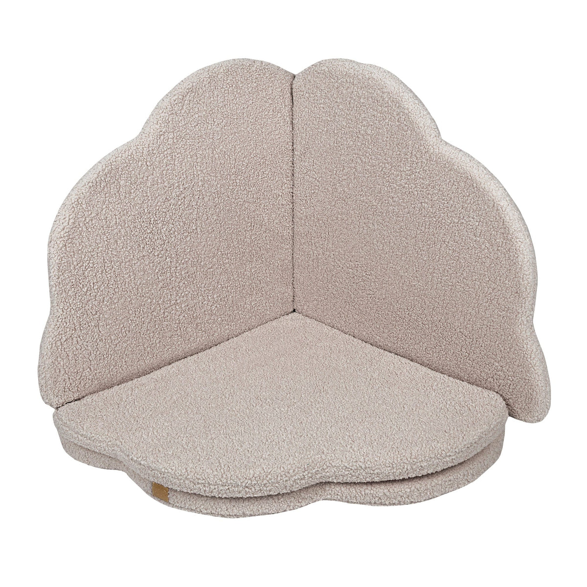 Play Mat for Kids - Cloud Shaped Bearly Light Grey