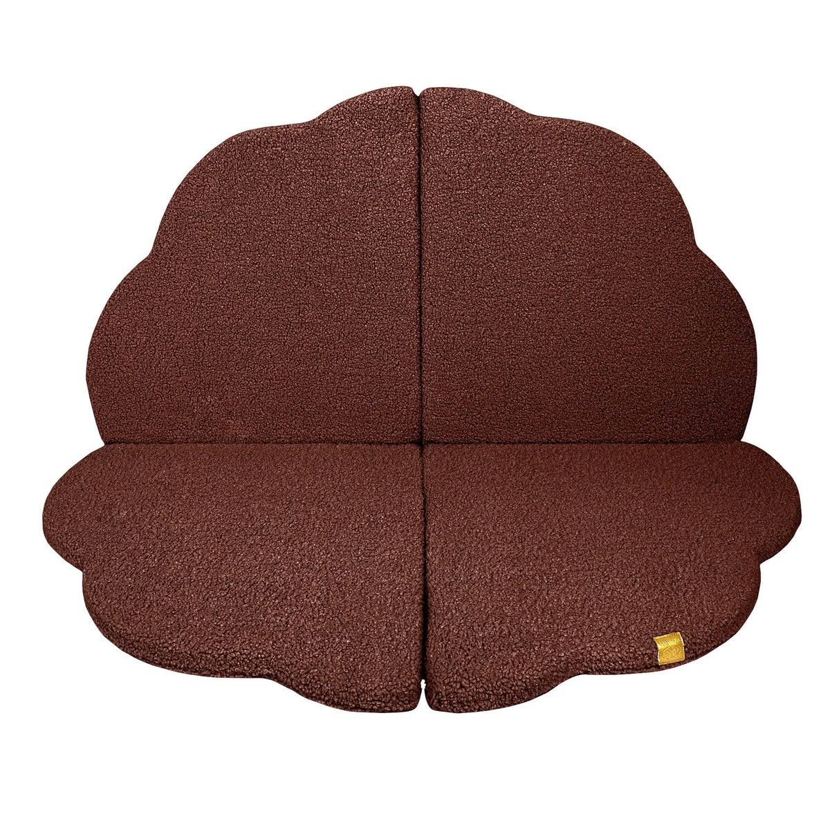 Play Mat for Kids - Cloud Shaped Bearly Brown