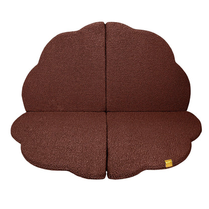 Play Mat for Kids - Cloud Shaped Bearly Brown