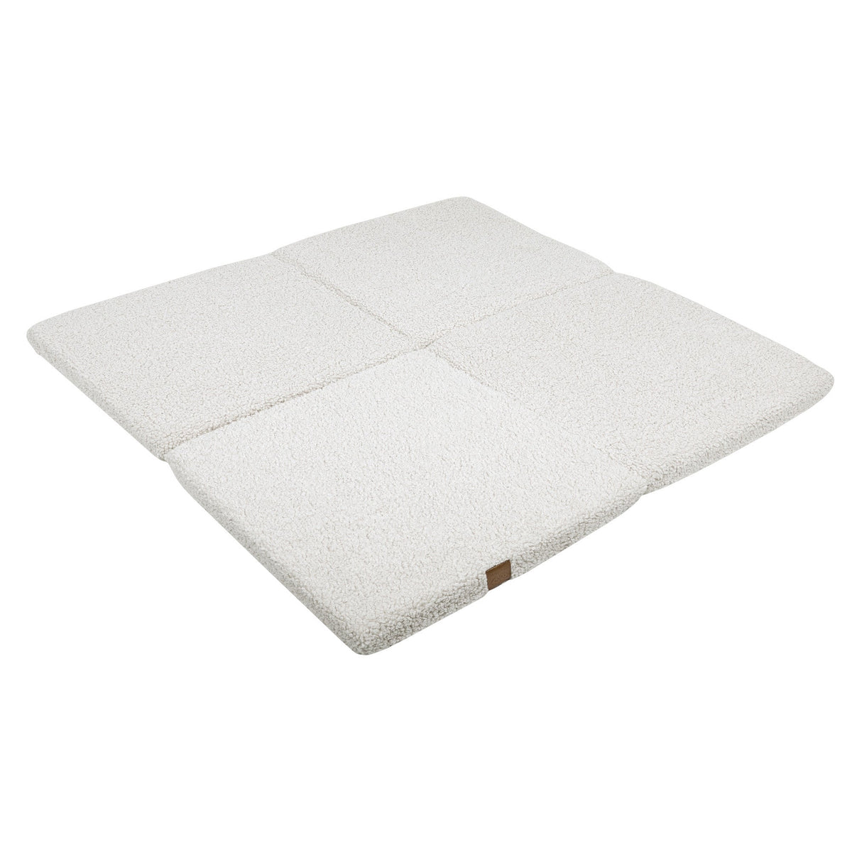Play Mat for Kids - Square Bearly White