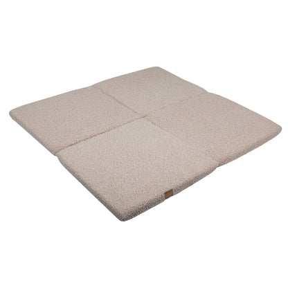 Play Mat for Kids - Square Bearly Light Grey