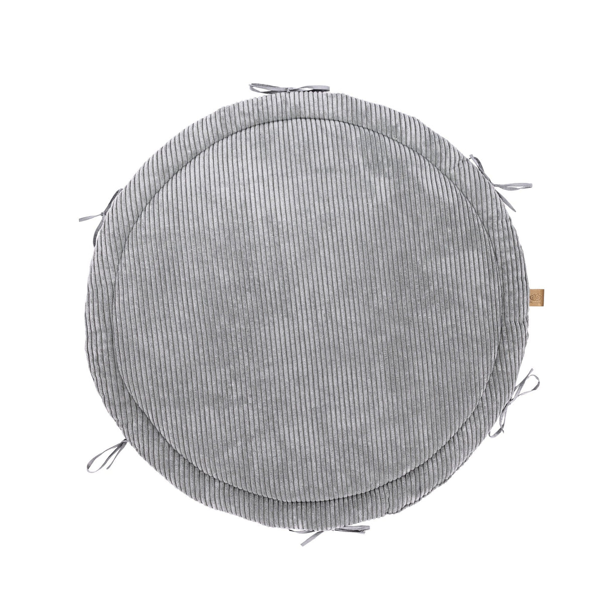 Braided Bumper Baby Nest & Play Mat - Powder Pink