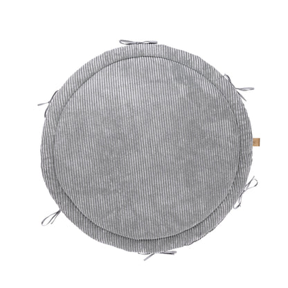 Baby Nest & Play Mat With Crib Bumper Braid - Ecru