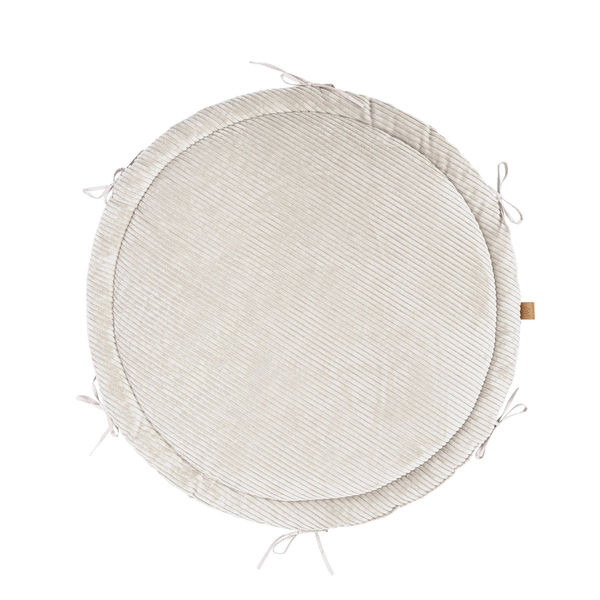 Baby Nest & Play Mat With Crib Bumper Braid - Olive Green