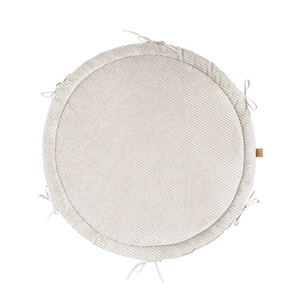 Baby Nest & Play Mat With Crib Bumper Braid - Olive Green