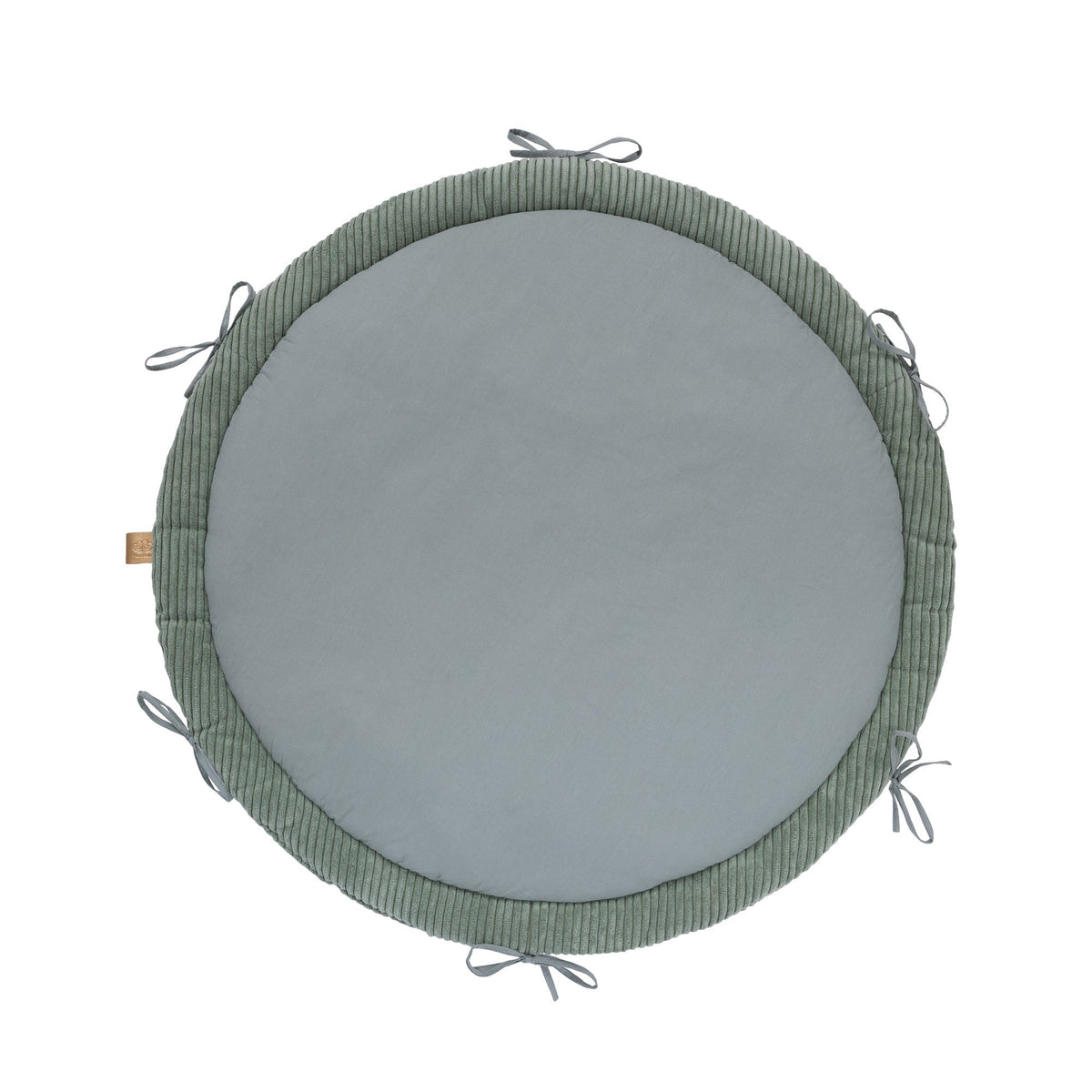 Braided Bumper Baby Nest & Play Mat - Vanilla