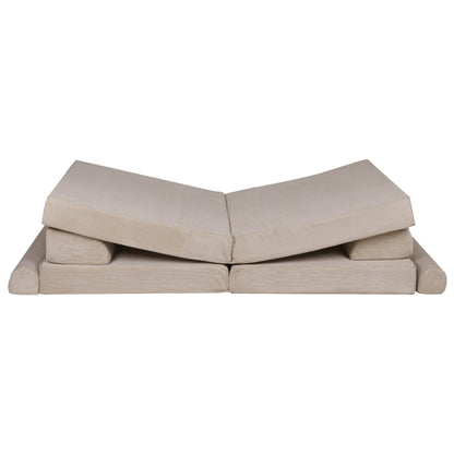 MeowBaby® Large Slimcord Premium Sofa - Lime