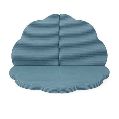 Play Mat for Kids - Cloud Shaped Turquoise