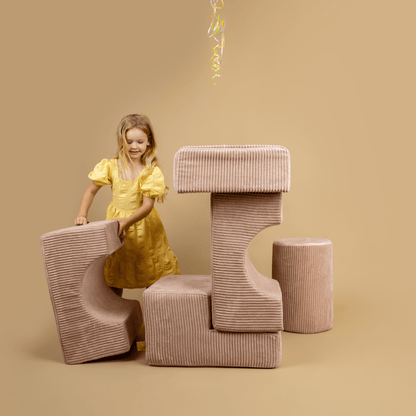 Aesthetic Shape Set 3-Elements - Powder Pink