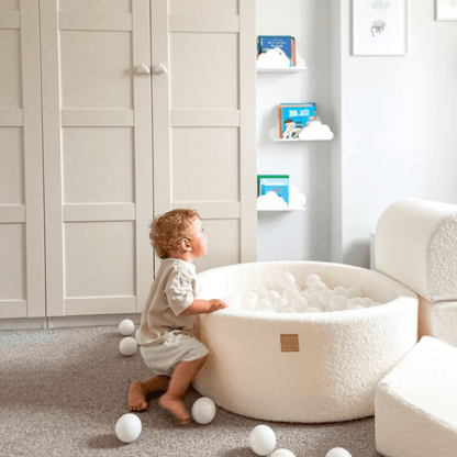 Boucle Shape Set 3-Elements - White