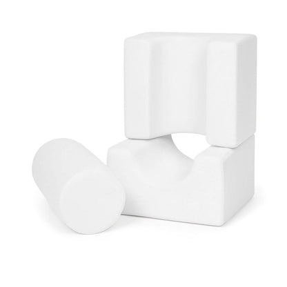 Boucle Shape Set 3-Elements - White