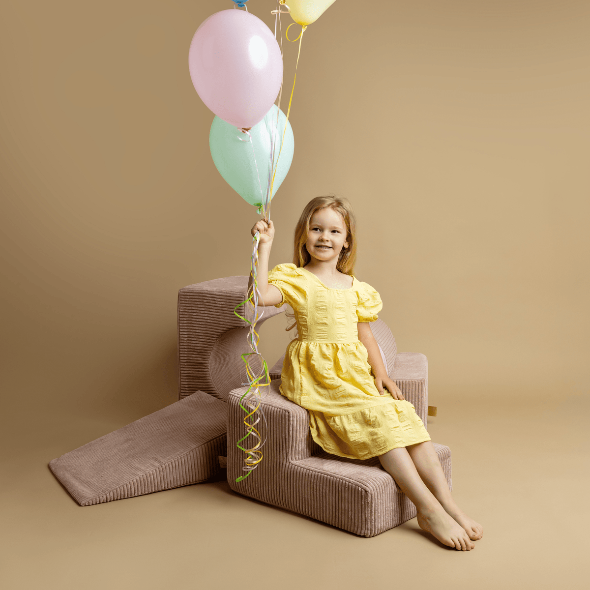 Aesthetic Shape Set 4-Elements - Brown