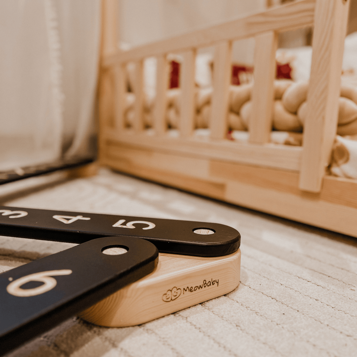 Wooden Balance Beam - 6 Elements