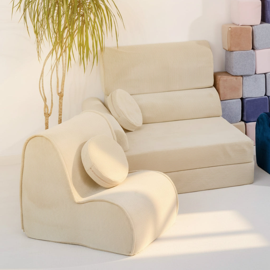 Chair For Children, Corduroy - Brick
