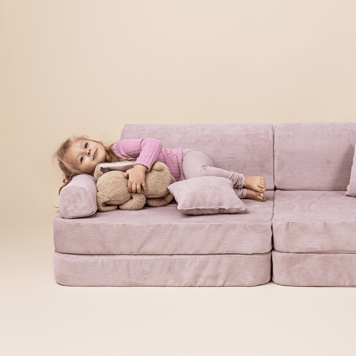 Large Slimcord Premium Modular Sofa - Gray